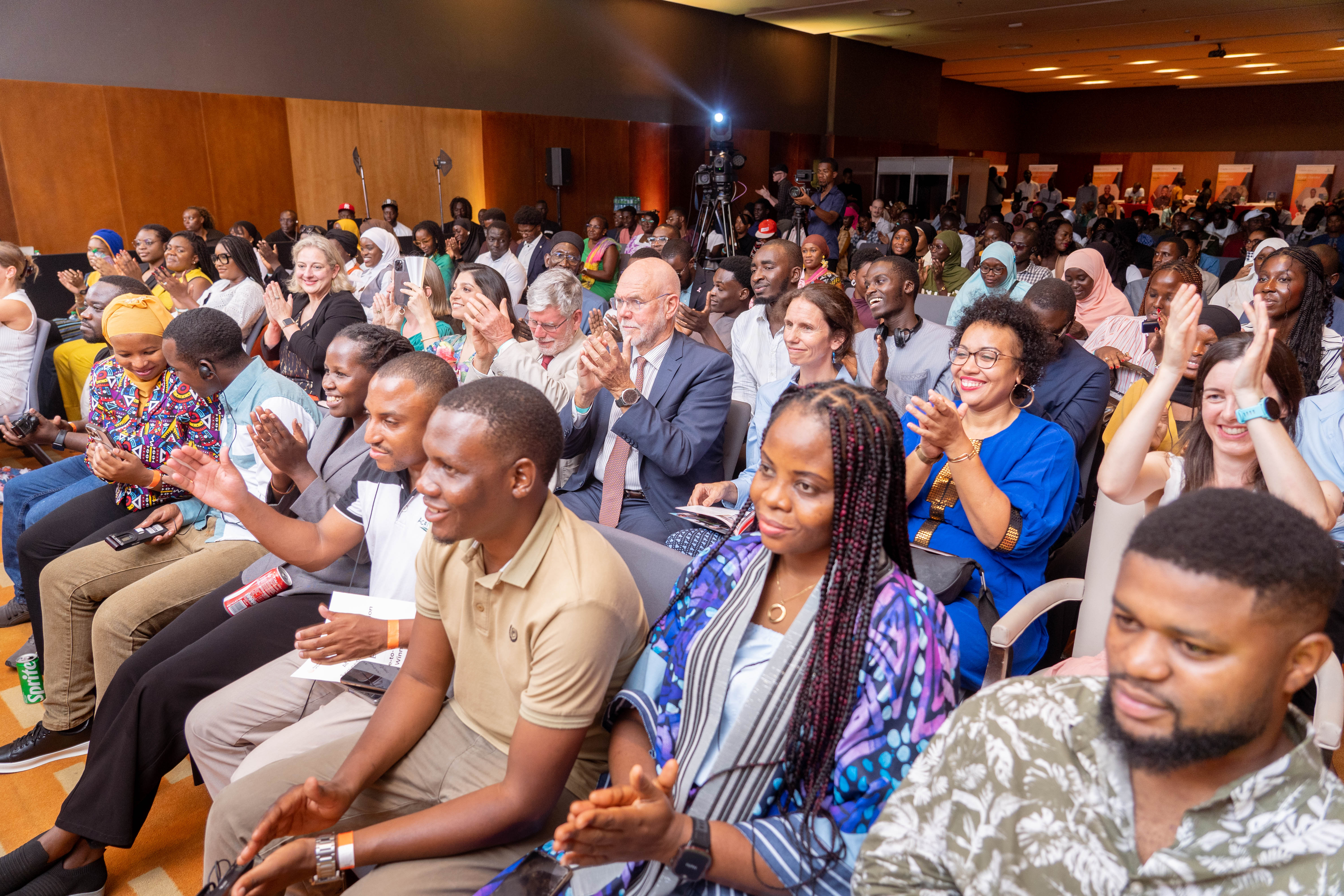 Audience at the 2025 Africa Prize Final in Senegal