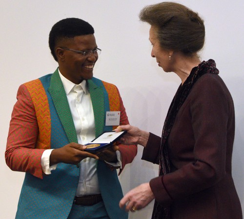 HRH The Princess Royal With Neo Hituri